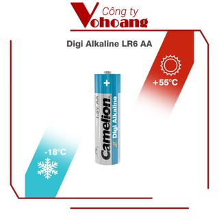 Bộ 8 pin Camelion AA Digi Alkaline (Bạc)