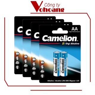 Bộ 8 pin Camelion AA Digi Alkaline (Bạc)