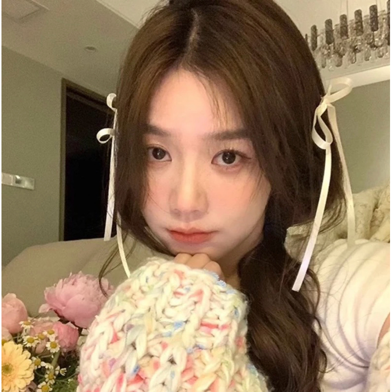 🎀NƠ KẸP TÓC O,6MM TUA DÀI 15CM
