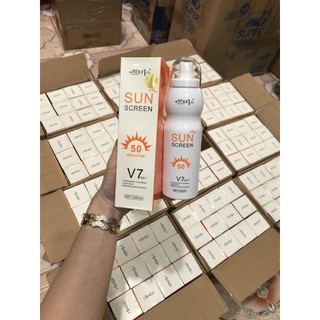 Xịt chống nắng Sun screen v7