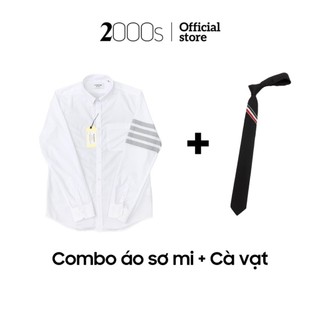 Combo áo sơ mi và cà vạt 2000s Store