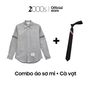 Combo áo sơ mi và cà vạt 2000s Store