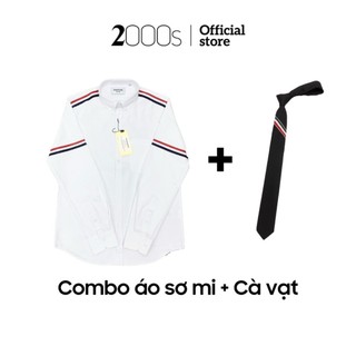 Combo áo sơ mi và cà vạt 2000s Store