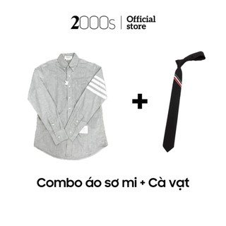 Combo áo sơ mi và cà vạt 2000s Store