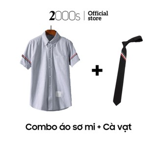 Combo áo sơ mi và cà vạt 2000s Store