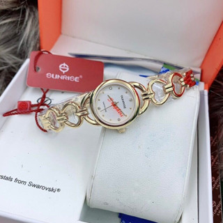 Đồng hồ Nữ Sunrise SL680SWA dây trái tim chính hãng fullbox