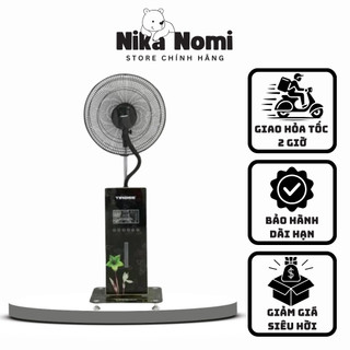 Quạt phun sương phím cảm ứng Tiross TS-891, 3 mức độ điều chỉnh chế độ phun sương, bảo hành chính hãng 12 tháng