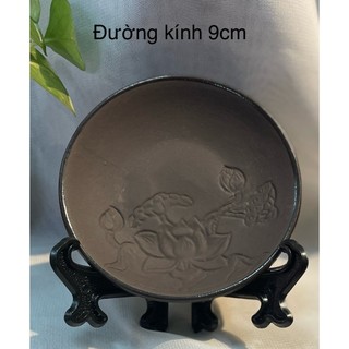 Đĩa Kê Chén Tử Sa Bát Tràng