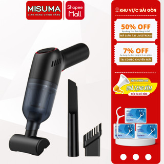 Máy Hút Bụi Cầm Tay MISUMA Sạc Pin Tích Điện Công Suất 120W Lực Hút 12000PA Không Gây Tiếng Ồn, Bảo Hành 12 Tháng