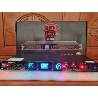 Nâng tiếng TD Cb1000. Có cổng quang, blutooth. Tăng cường bass, nâng tiếng treble