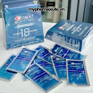 Miếng Dán Trắng Răng Crest 3D White Professional Effects Level 18 / Supreme Bright Level 28 Lẻ (1 miếng)