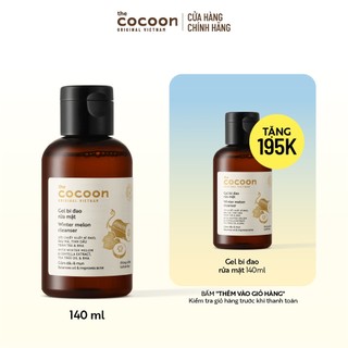 Gel bí đao rửa mặt Cocoon giảm dầu & mụn 140ml