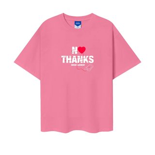 Áo thun nữ No Love màu hồng - Onism Basic Tee