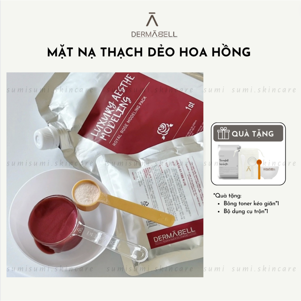 SẴN (Dermabell) Mặt nạ thạch hoa hồng Royal ROSE Modelling Mask