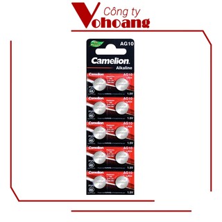 10 pin Camelion Alkaline AG10 - Pin gắn máy tính, đồng hồ, đồ chơi, ...