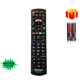 Remote điều khiển tivi panasonic mã 09 rm-l1268 hàng hộp, điều khiển tv - tặng kèm pin - gdct