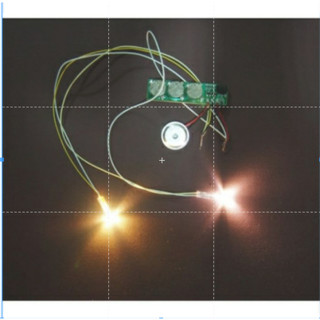 Đèn Led - Mô hình nhà gỗ DIY