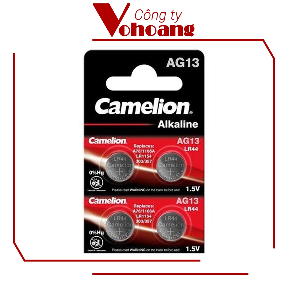 4 pin Camelion AG13 - Pin nút alkaline 1.5V