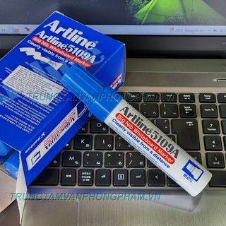Bút lông bảng nét to lớn 10mm Artline EK-5109A White Board Marker xóa được