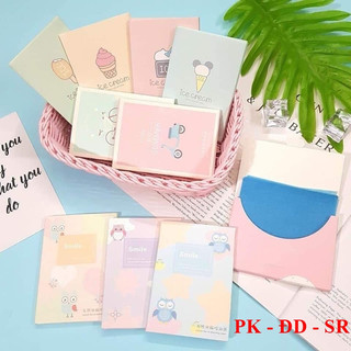 Hộp 50 miếng giấy thấm dầu da mặt - siêu rẻ