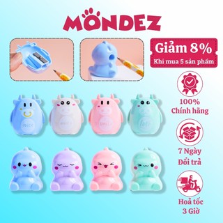 Gọt bút chì mondez đồ chuốt bút chì thiết kế dễ thương, gọt chì có lưỡi thép không gỉ, chuốt dành cho bé m30006/m30005