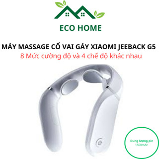 Máy Massage Cổ Vai Gáy Thông Minh Xiaomi Jeeback G5 - 4 Chế Độ - 8 Cường Độ - Bảo Hành 12 Tháng