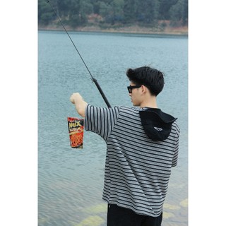 Áo Pull Nam Cộc Tay Kẻ 3318 RHODISHOP
