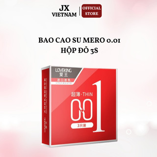 Bao Cao Su Siêu Mỏng 0.01 MERO 3S