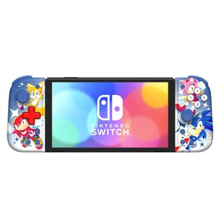 Tay Cầm Hori Split Pad Pro Compact (Light Gray & Yellow) Cho Nintendo Switch Oled