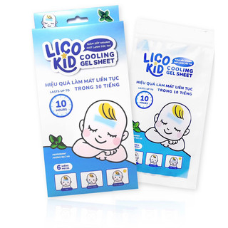 Miếng dán hạ sốt Lico Kid -Hạ sốt , giảm đau, hạ nhiệt