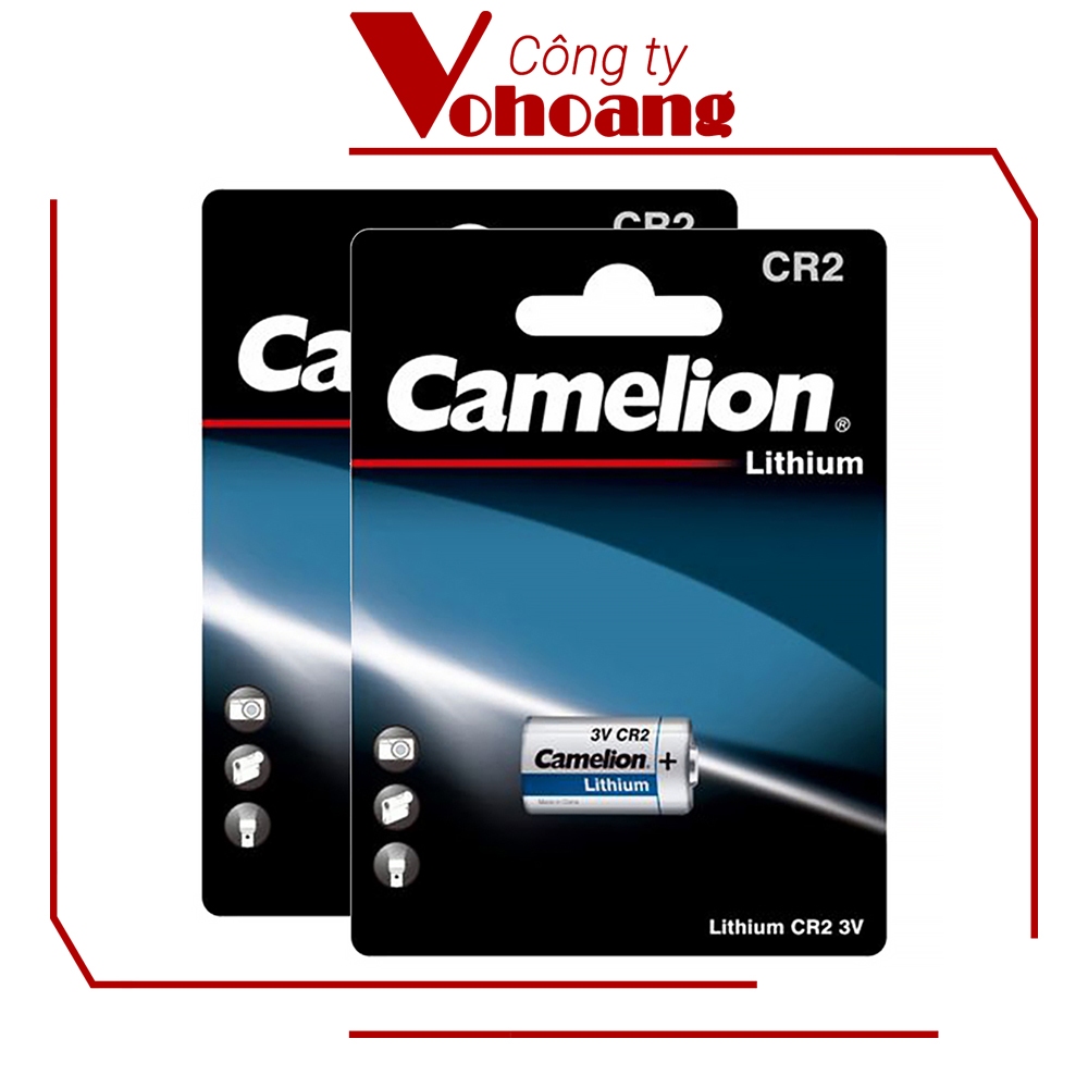 Bộ 2 Pin Camelion loại 3V - CR2 (Bạc)