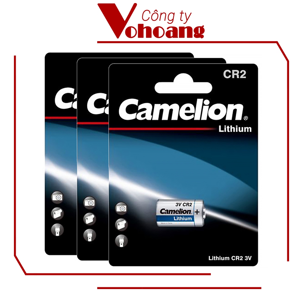 Bộ 3 Pin Camelion loại 3V - CR2 (Bạc)