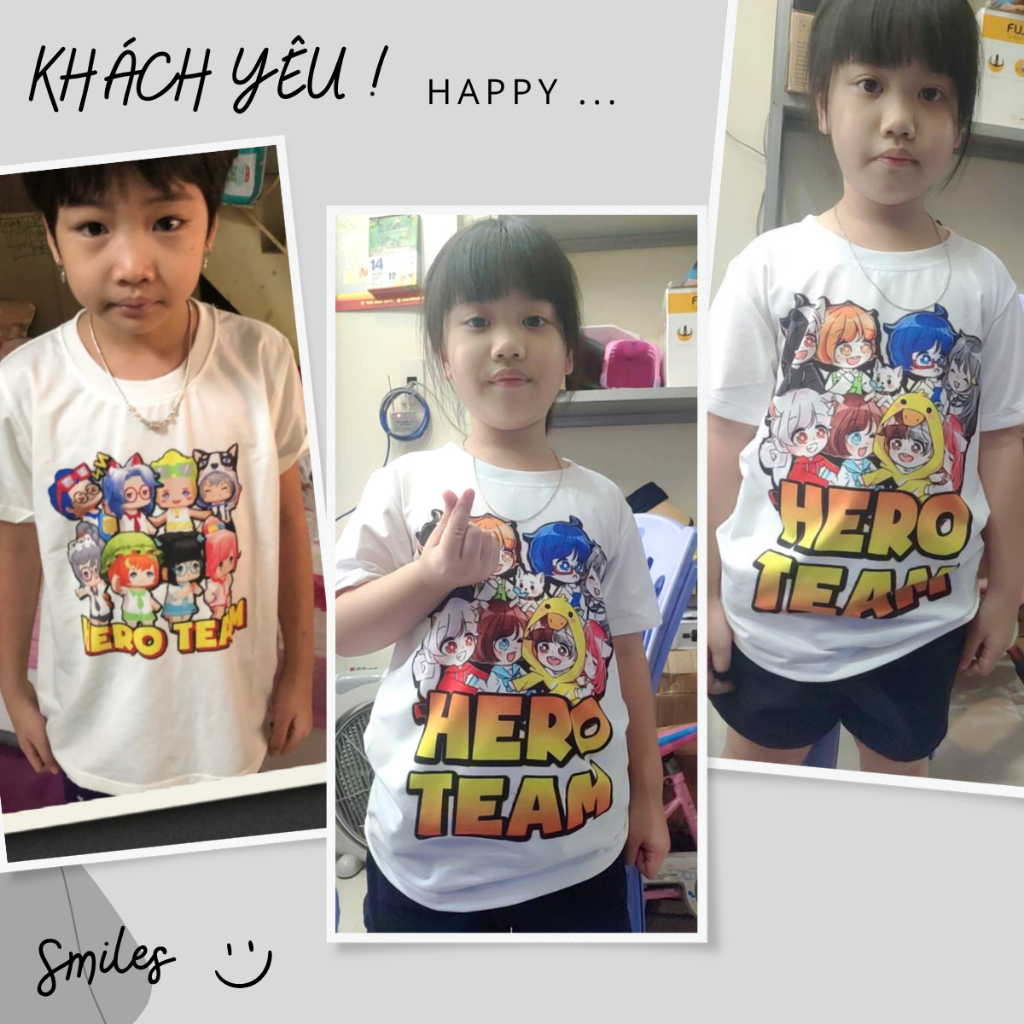 Áo thun trắng cho bé hình gấu bông Lotso strawberry bear, áo phông bé trai bé gái cổ tròn mềm mịn size từ 10 - 60kg