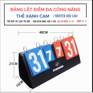 Bảng lật tỉ số thể thao Cầu lông -Bóng bàn - Bóng chuyền - Bóng rổ -Tennis- Bóng Chuyền Hơi...