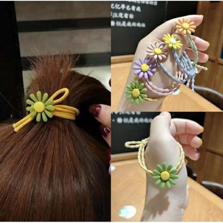 Set 5 cột tóc hoa mặt trời