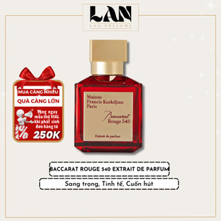 10ml nước hoa nam nữ mfk baccarat rouge 540 extrait ngọt ngào sang trọng lưu hương lâu