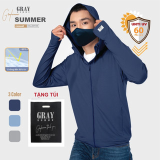Áo chống nắng nam GRAYHOMME Ultral Dry vải dày có lỗ thông hơi chống tia UV SUN001