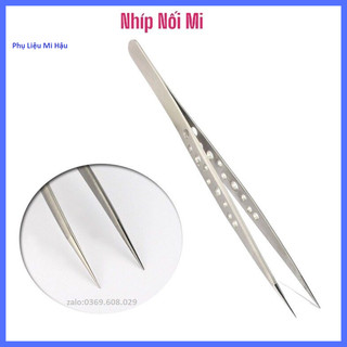 Nhíp Nối Mi_Nhíp Lỗ Thẳng Dùng Để Tách Mi,Nhíp Nối Mi Classic_Cây Gắp Mi Kẹp Lông Mi_Kìm,Cậy Vuốt Mi_Dụng Cụ Nối Mi