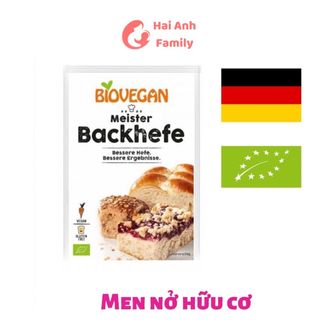 BIOVEGAN Men nở hữu cơ cao cấp 7g 03/2025