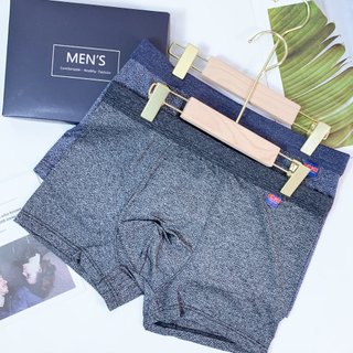 Hộp 5 quần lót nam đùi màu muối tiêu, quần sịp boxer cao cấp men688