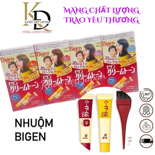 Nhuộm phủ bạc Bigen Nhật Bản