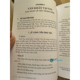 Sách - Tập văn cúng gia tiên (Văn khấn nôm tại nhà) - MT