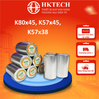 Giấy in nhiệt k80 k58 giấy in bill k80 - giấy in nhiệt k80 - cuộn lẻ đường kính 45mm