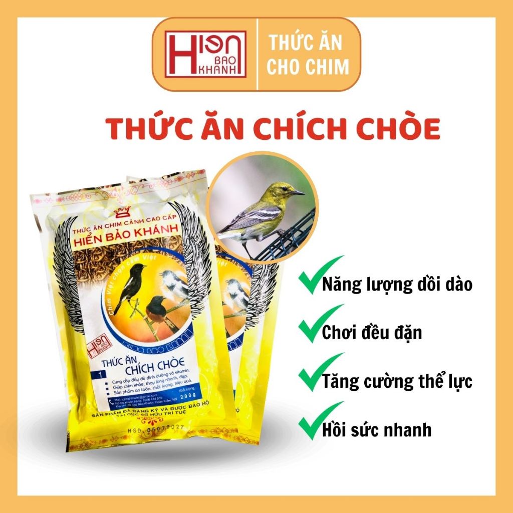 CÁM CHÍCH CHÒE SỐ 1 HIỂN BẢO KHÁNH