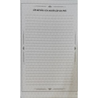 Sách - Gia phả dòng tộc (bìa cứng tái bản) - MT
