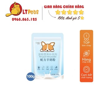 [Tặng thìa] Sữa Bột Cho Chó Mèo ONPET For Pet 100g