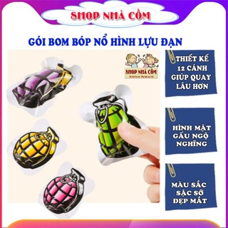 Gói Bom Bóp Nổ Hình Quả LỰU ĐẠN Đồ Chơi Gói BOOM Bóp Nổ Troll Nhau cho trẻ