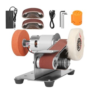 Máy mài đai nhám kết hợp mài đá mini