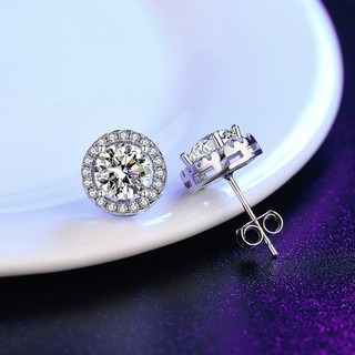  Bông tai kim cương nhân tạo Moissanite 5-8 ly kiểm định GRA Kann Jewelry FY-201 