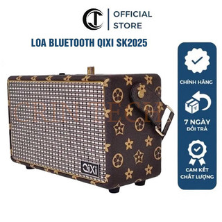 Loa bluetooth qixi sk2025 thiết kế mới , loa nghe nhạc bluetooh 5.0 , âm thanh vòm 360 , bass căng - bh 6 tháng 1 đổi 1